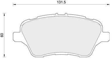BREMBO BRAKE PADS (SET 4)