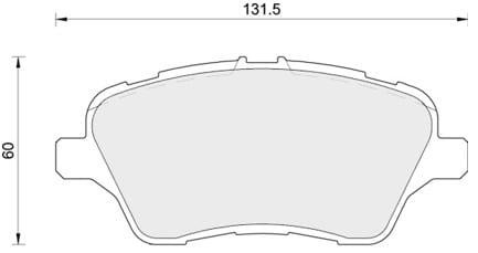 BREMBO BRAKE PADS (SET 4)
