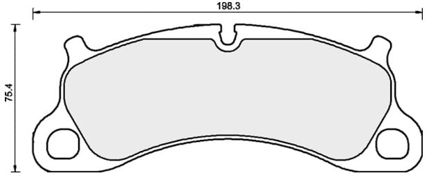 OE GERMAN PADS (SET OF 4)