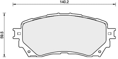 PREMIUM BRAKE PAD SET (4)
