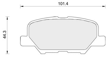 PREMIUM BRAKE PAD SET (4)