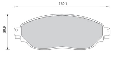 PREMIUM BRAKE PAD SET (4)