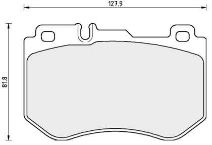 BREMBO BRAKE PADS (SET 4)