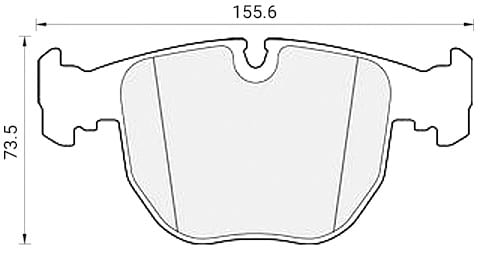 PREMIUM BRAKE PAD SET (4)