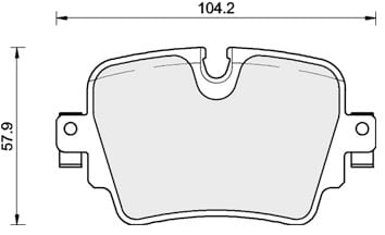 PREMIUM BRAKE PAD SET (4)