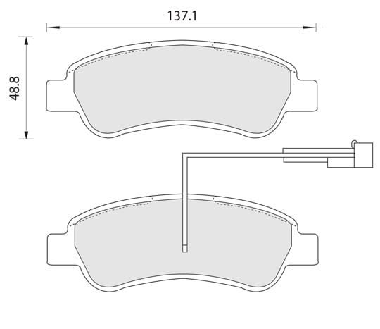 PREMIUM BRAKE PAD SET (4)