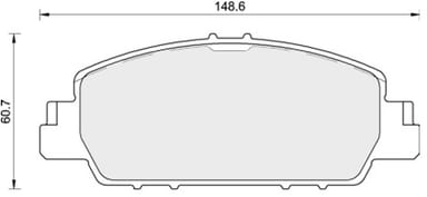 PREMIUM BRAKE PAD SET (4)