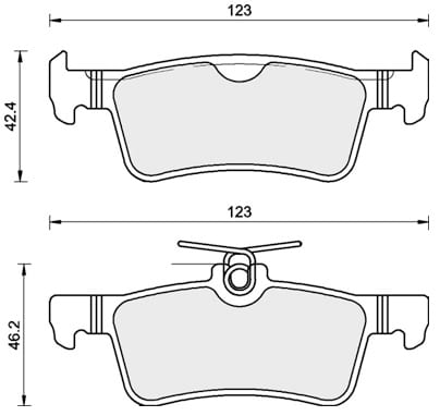 PREMIUM BRAKE PAD SET (4)