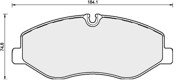 PREMIUM BRAKE PAD SET (4)