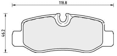 PREMIUM BRAKE PAD SET (4)