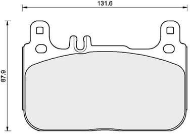 PREMIUM BRAKE PAD SET (4)