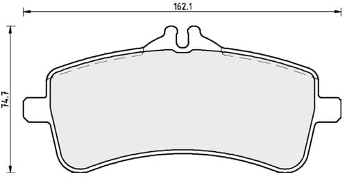 PREMIUM BRAKE PAD SET (4)