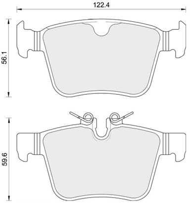 PREMIUM BRAKE PAD SET (4)
