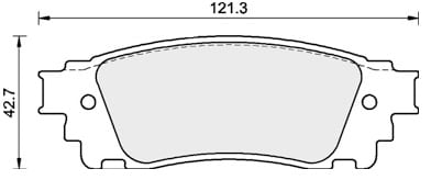 PREMIUM BRAKE PAD SET (4)