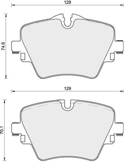 PREMIUM BRAKE PAD SET (4)