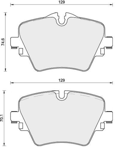 PREMIUM BRAKE PAD SET (4)