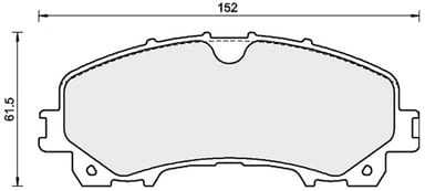 PREMIUM BRAKE PAD SET (4)