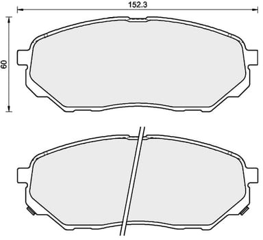 PREMIUM BRAKE PAD SET (4)