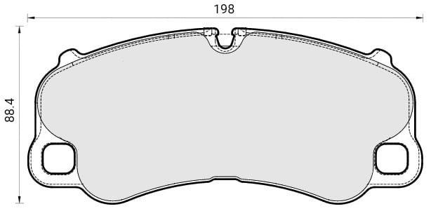 PREMIUM BRAKE PAD SET (4)