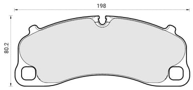 PREMIUM BRAKE PAD SET (4)