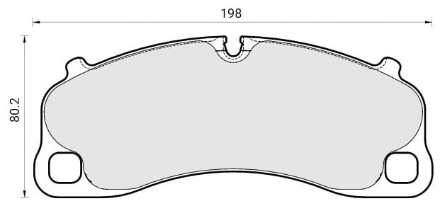 PREMIUM BRAKE PAD SET (4)