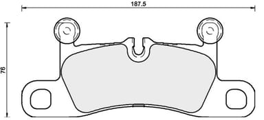 PREMIUM BRAKE PAD SET (4)