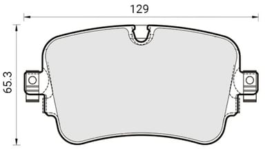PREMIUM BRAKE PAD SET (4)