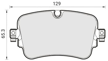 PREMIUM BRAKE PAD SET (4)