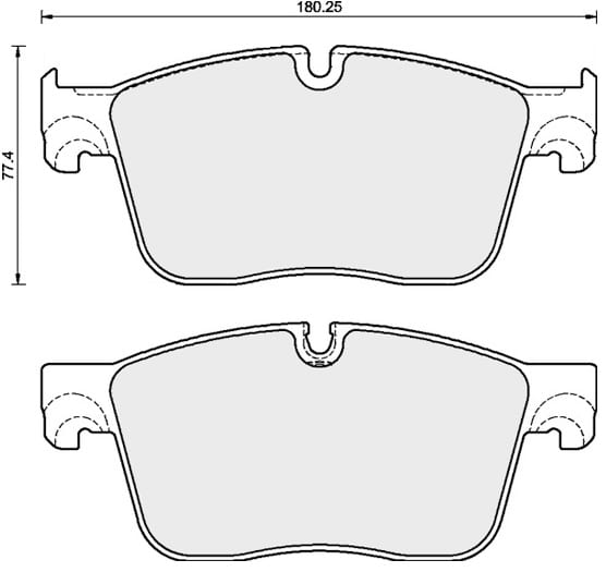 Jaguar XE 15 XE 2.0 Models INC Rsport Front Brake Pads and Shoes