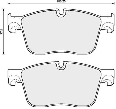 BREMBO BRAKE PADS (SET 4)