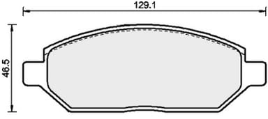 PREMIUM BRAKE PAD SET (4)