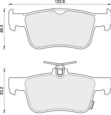 PREMIUM BRAKE PAD SET (4)