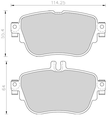 PREMIUM BRAKE PAD SET (4)