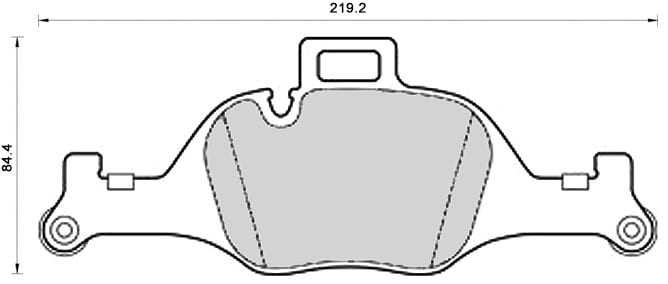 PREMIUM BRAKE PAD SET (4)