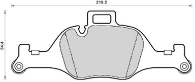 PREMIUM BRAKE PAD SET (4)