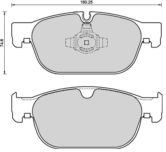 FERODO BRAKE PAD SET (4)