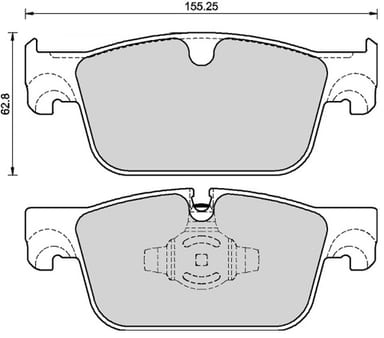 PREMIUM BRAKE PAD SET (4)