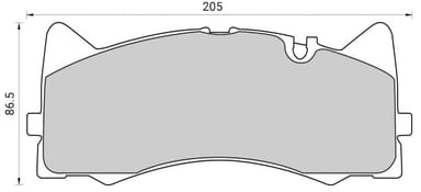 PREMIUM BRAKE PAD SET (4)