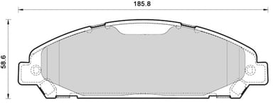 PREMIUM BRAKE PAD SET (4)