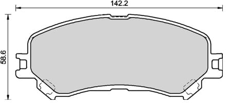 PREMIUM BRAKE PAD SET (4)