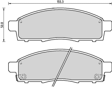 PREMIUM BRAKE PAD SET (4)