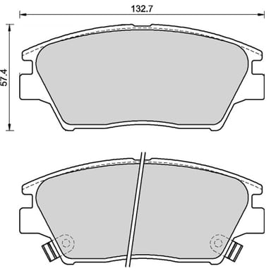 PREMIUM BRAKE PAD SET (4)