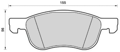 BREMBO BRAKE PADS (SET 4)
