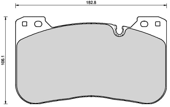 PREMIUM BRAKE PAD SET (4)