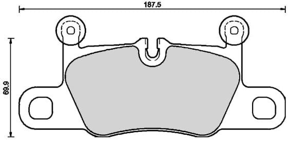 PREMIUM BRAKE PAD SET (4)