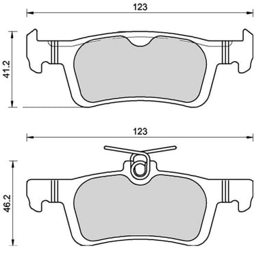 BREMBO BRAKE PADS (SET 4)