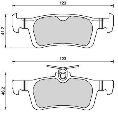 BREMBO BRAKE PADS (SET 4)