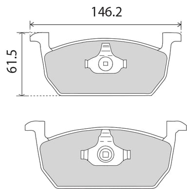 PREMIUM BRAKE PAD SET (4)