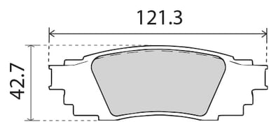 PREMIUM BRAKE PAD SET (4)