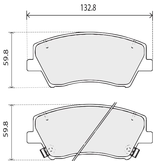 PREMIUM BRAKE PAD SET (4)